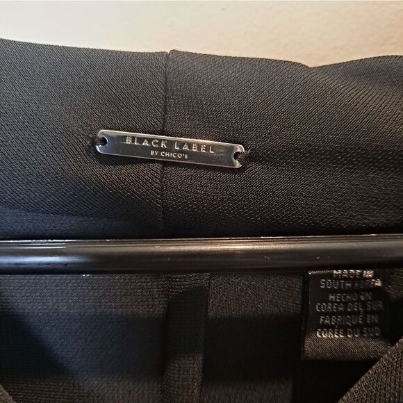 CHICO’S BLACK LABEL TOP NWT V Neck DOLMAN SLEEVES SIZE (3) XL 16 - Picture 3 of 10